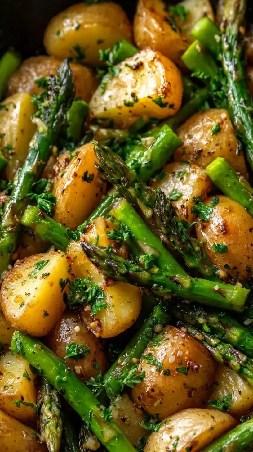 One Pan Garlic Potatoes Asparagus For Effortless Flavor, What Is One Pan Garlic Potatoes & Asparagus