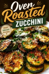 Oven Roasted Zucchini