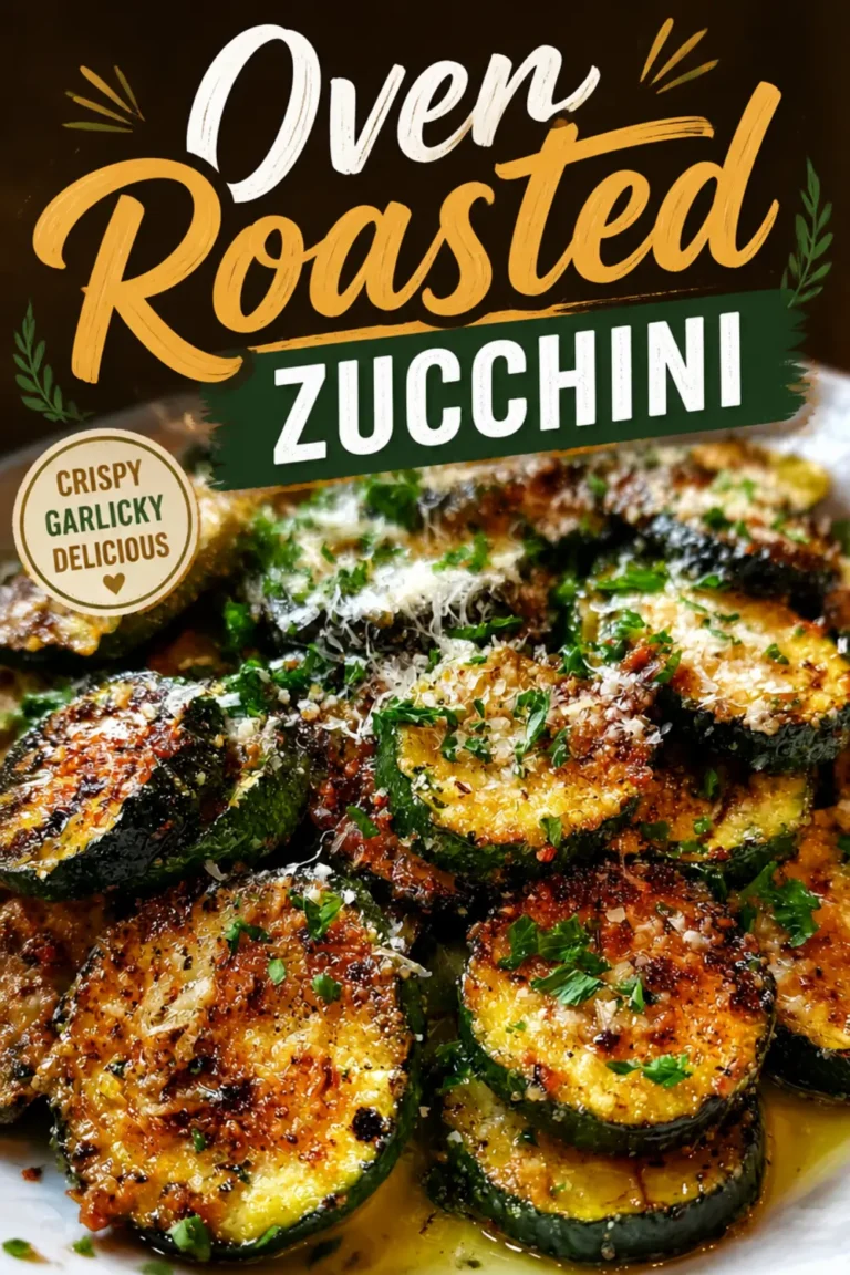 Oven Roasted Zucchini