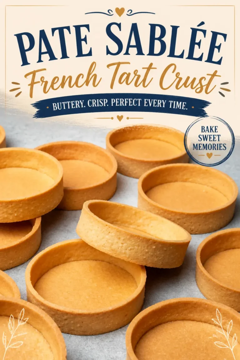 Pate Sablee French Tart Crust