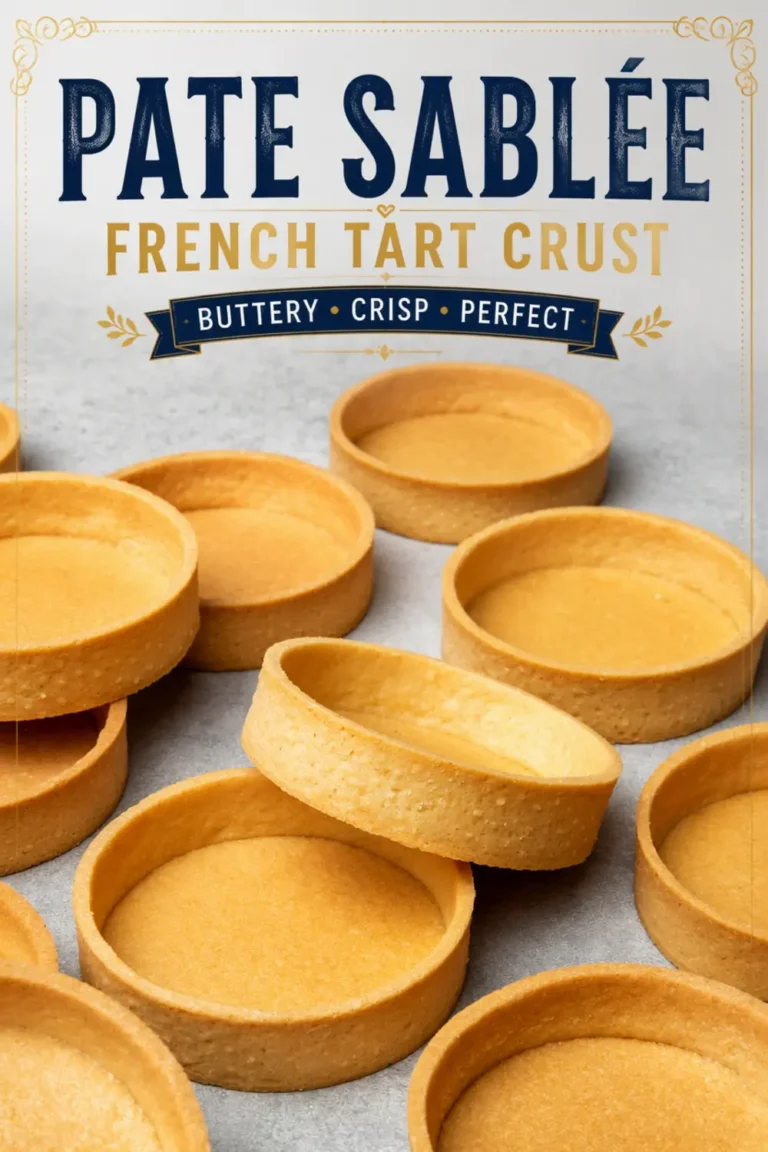 Pate Sablee French Tart Crust