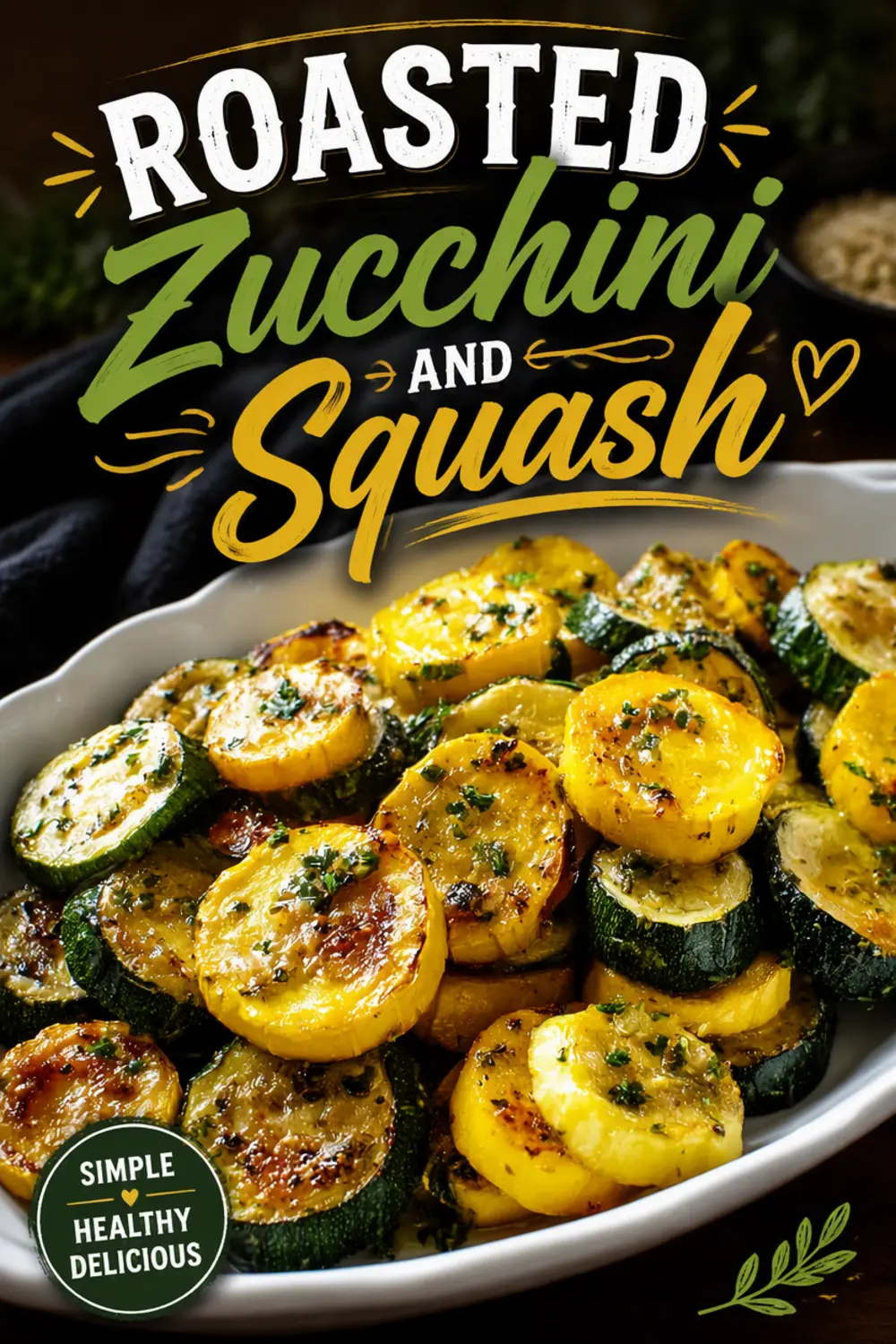 Roasted Zucchini And Squash