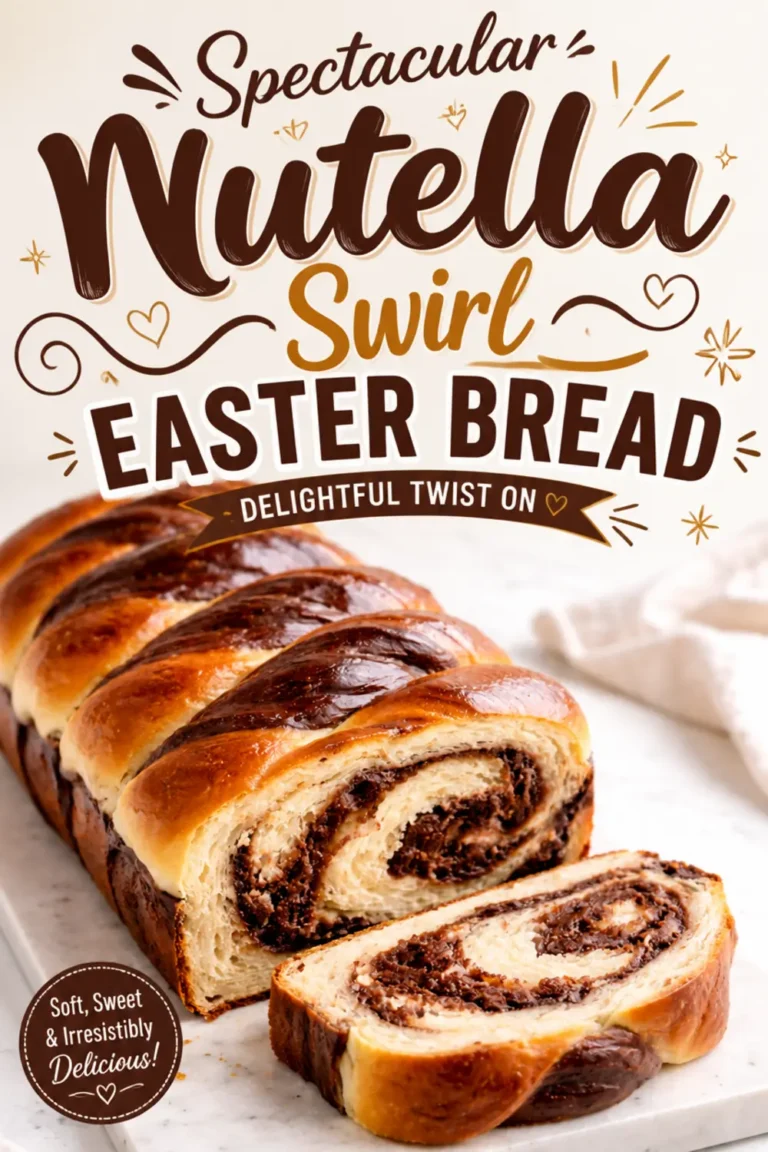 Spectacular Nutella Swirl Easter Bread Delightful Twist On