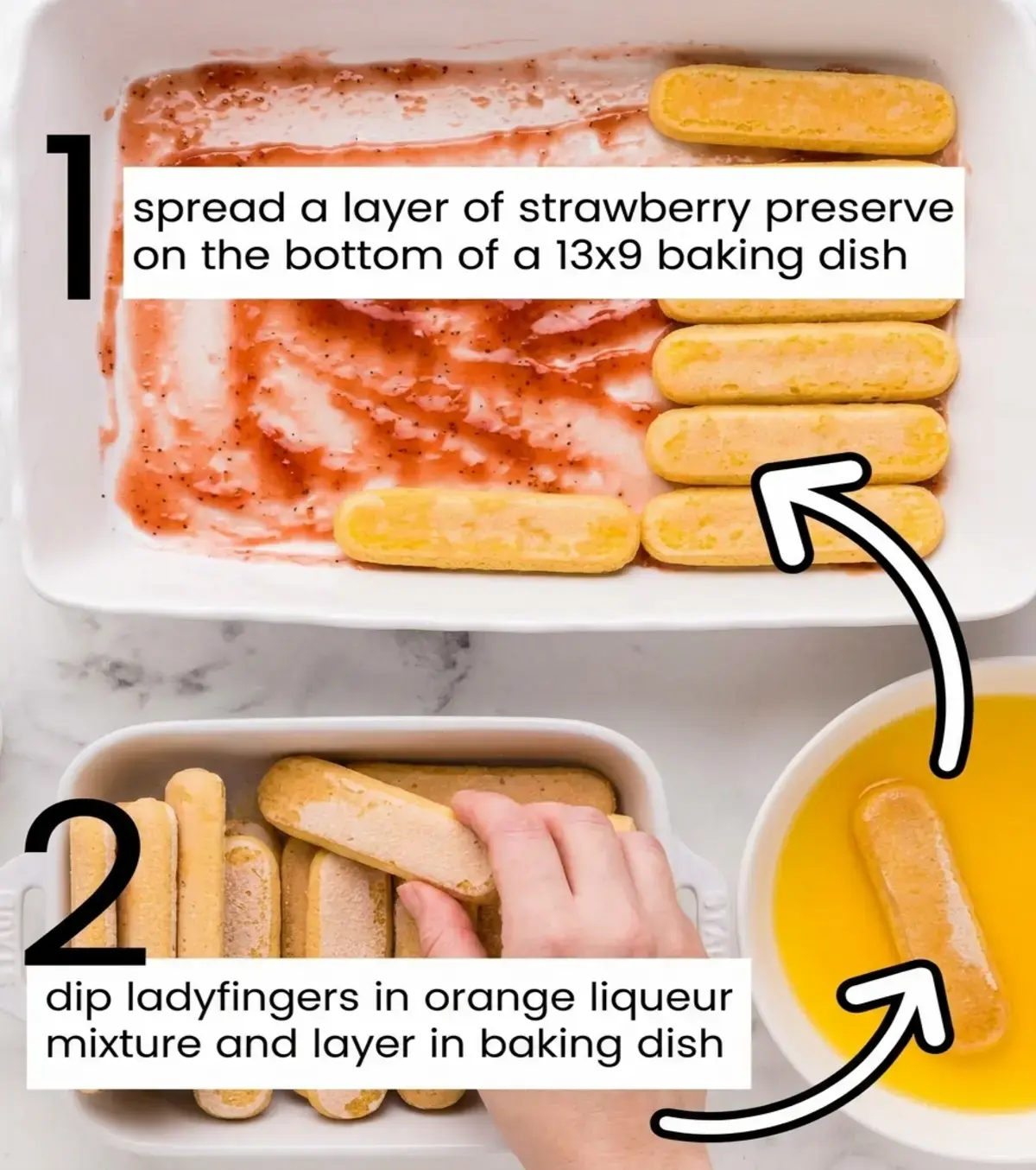 Strawberry Tiramisu, How To Make Strawberry Tiramisu
