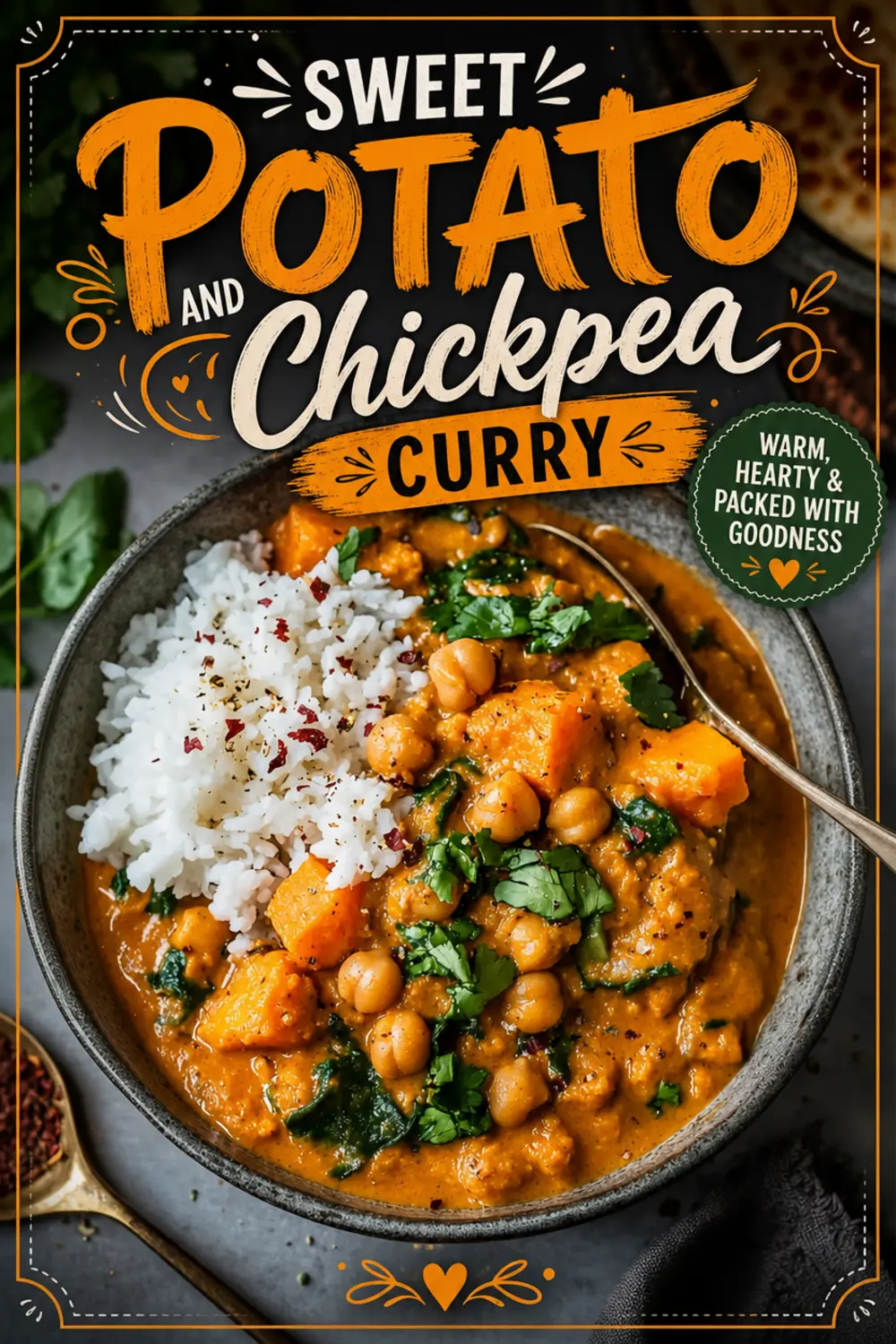 Sweet Potato And Chickpea Curry