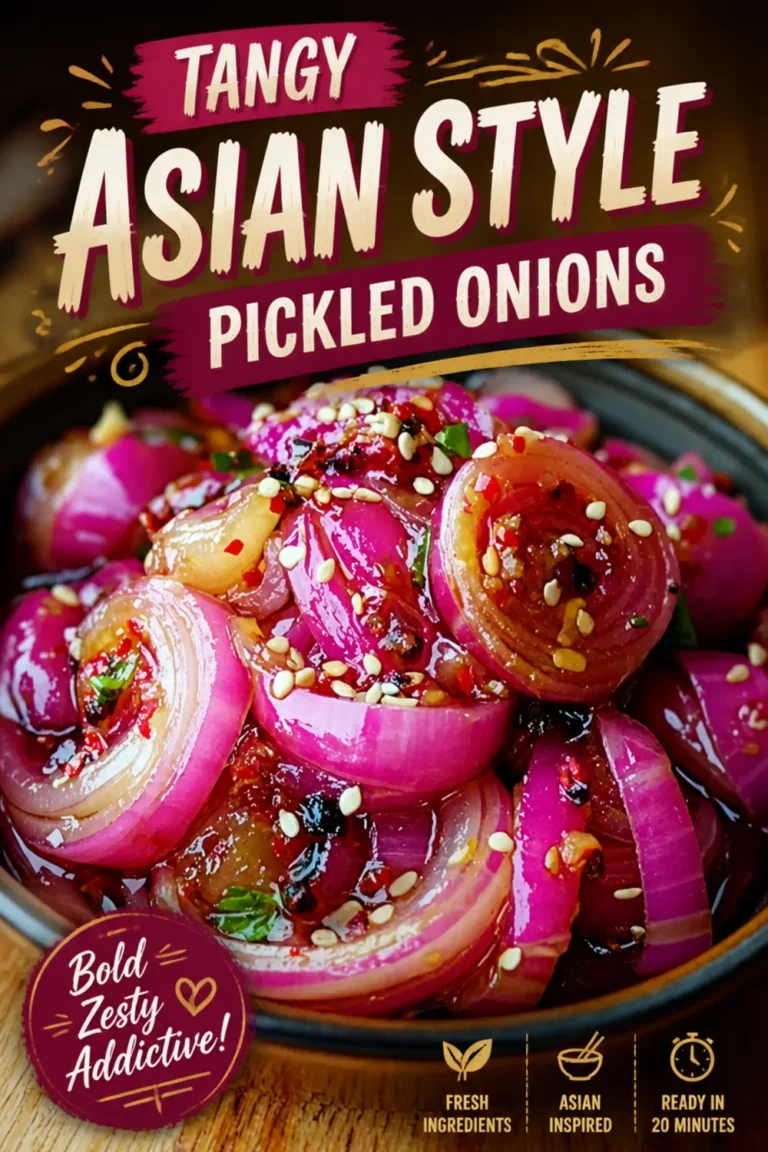 Tangy Asian Style Pickled Onions: A Quick and Bright Recipe 4 Tangy Asian Style Pickled Onions