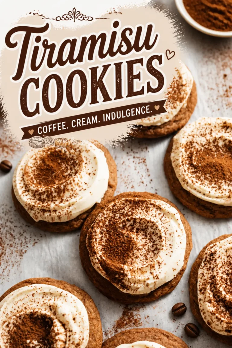 Tiramisu Cookies