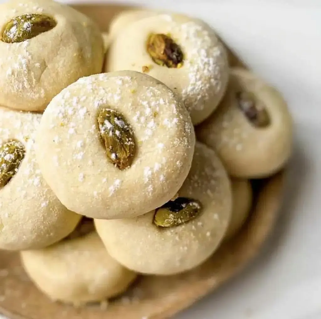 Traditional Graybeh Middle Eastern Shortbread Cookie, What Is Traditional Ghraybeh