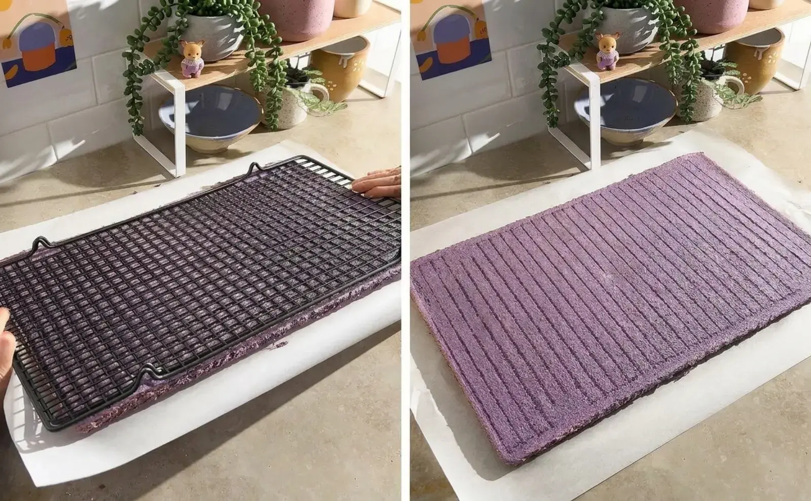 Ube Roll Cake, For the Ube Chiffon Cake