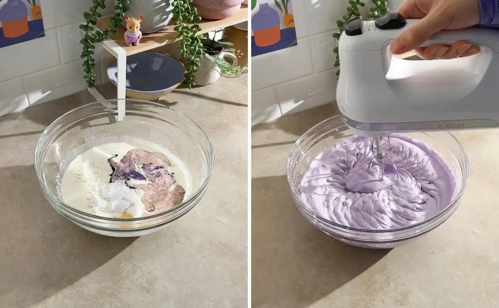 Ube Roll Cake, For the Ube Whipped Cream