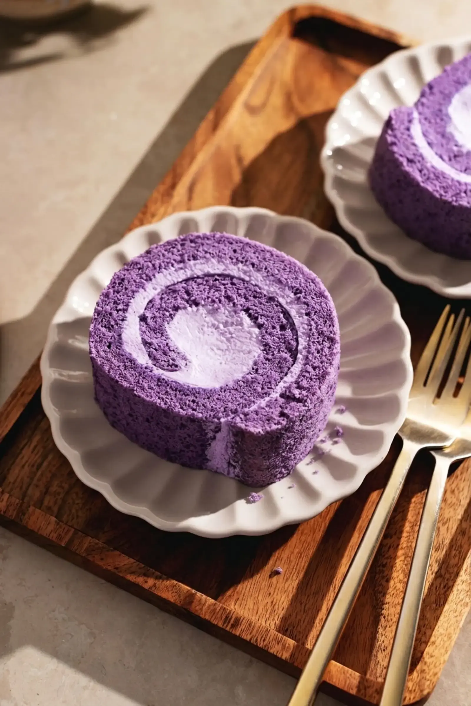 Ube Roll Cake, Freezing