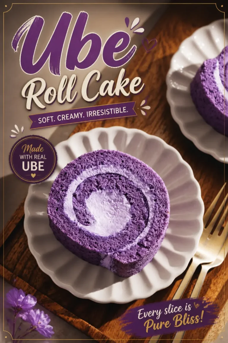 Ube Roll Cake