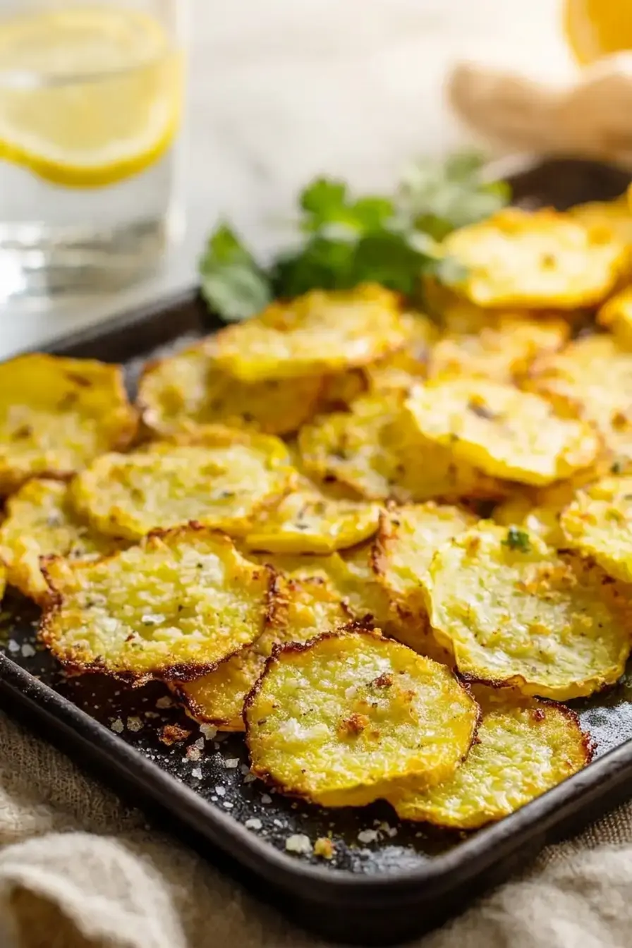 Crispy Yellow Squash Chips Recipe for a Perfect Summer Snack 7 Yellow Squash Chips, Can You Make These Ahead