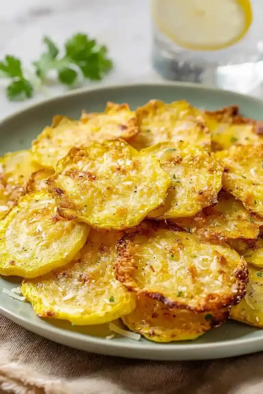 Crispy Yellow Squash Chips Recipe for a Perfect Summer Snack 6 Yellow Squash Chips, How to Get Crispy Squash Chips