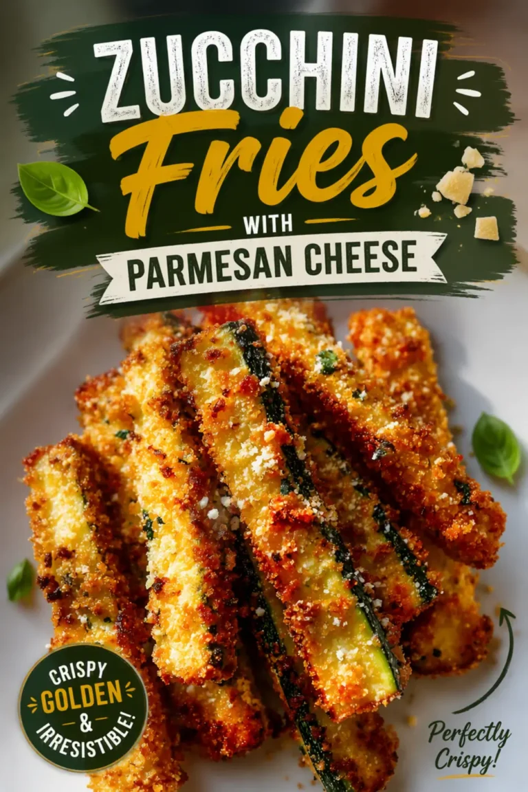 Zucchini Fries With Parmesan Cheese
