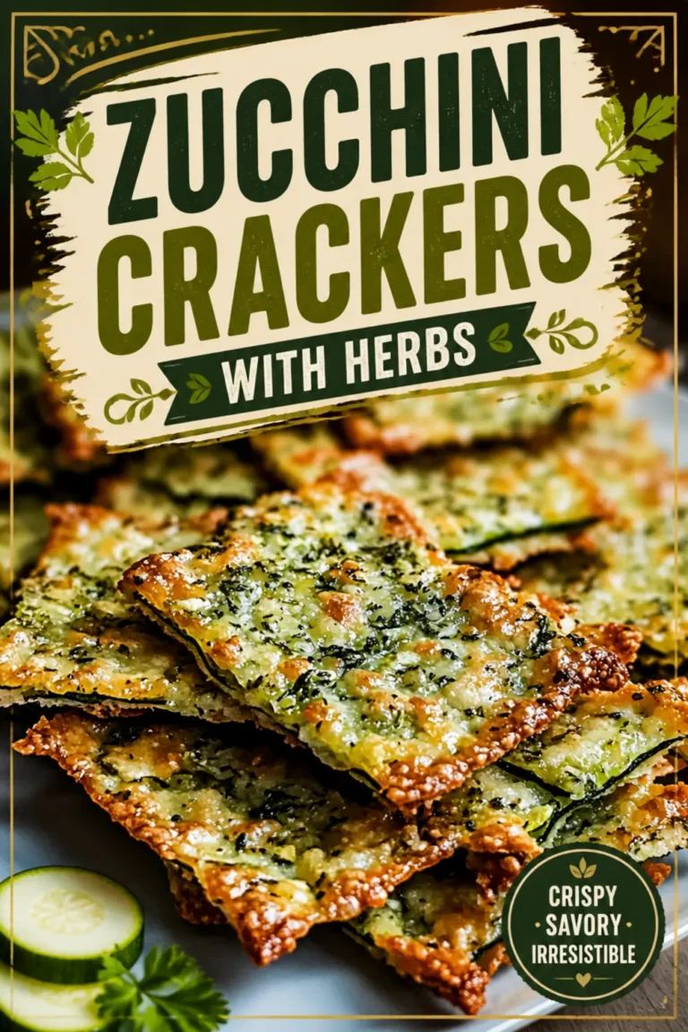 Zucchini Kraecker Mit Kraeutern