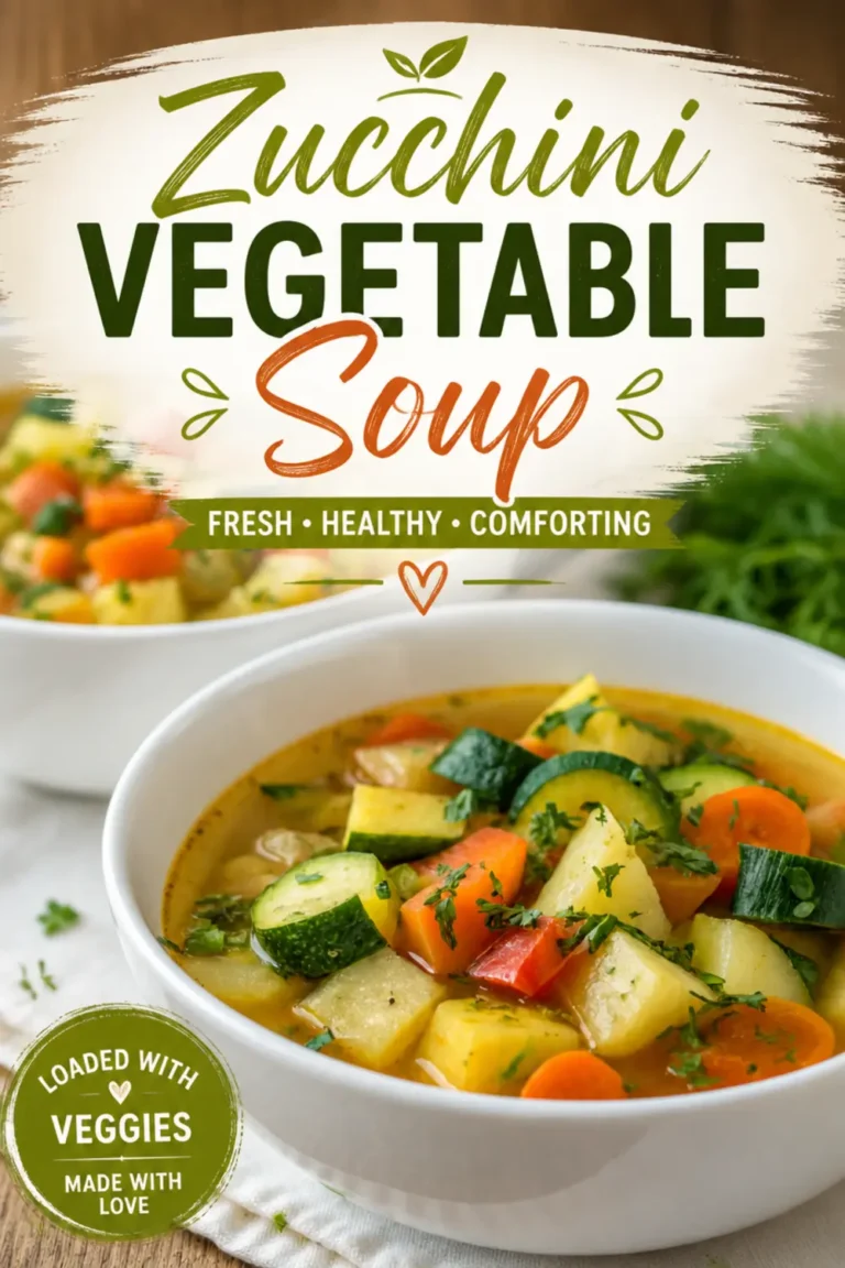 Zucchini Vegetable Soup