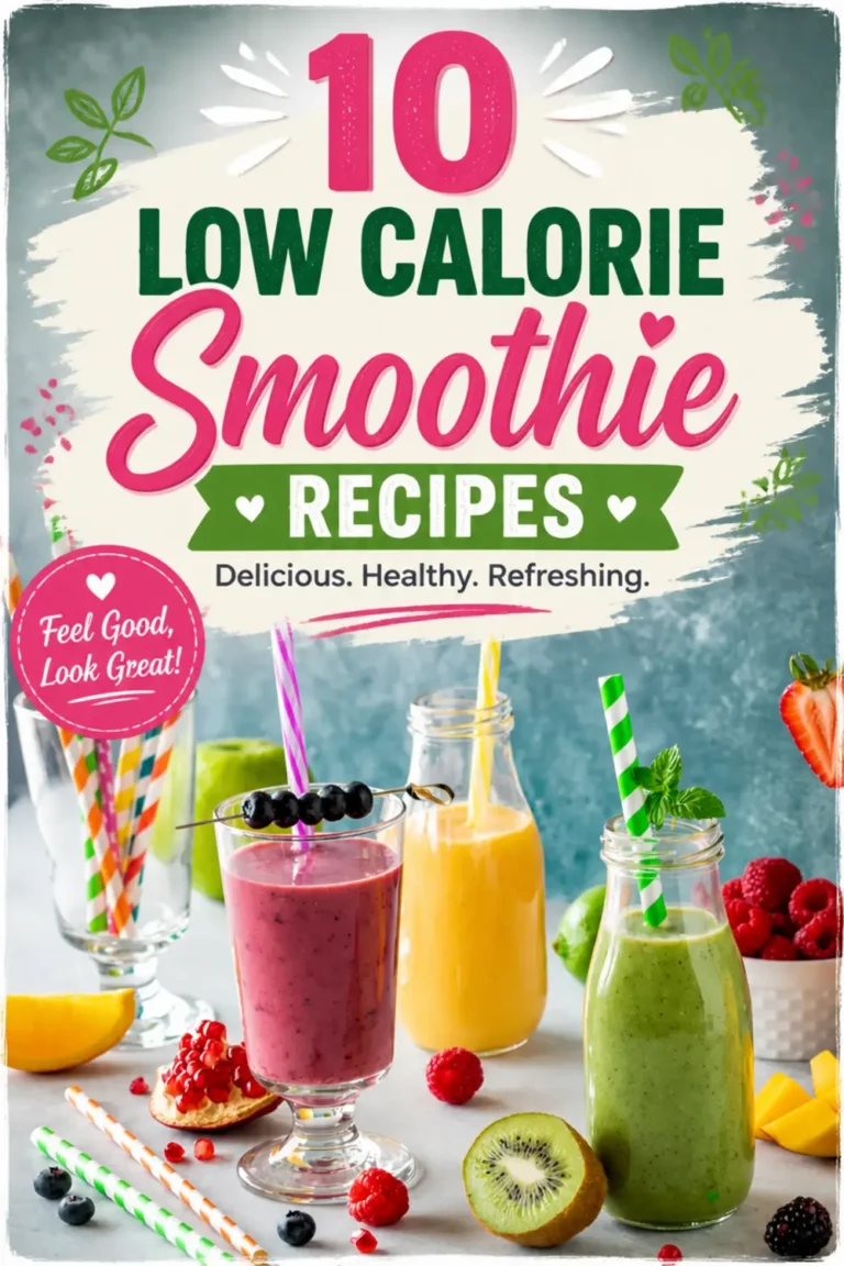 10 Low Calorie Smoothie Recipes