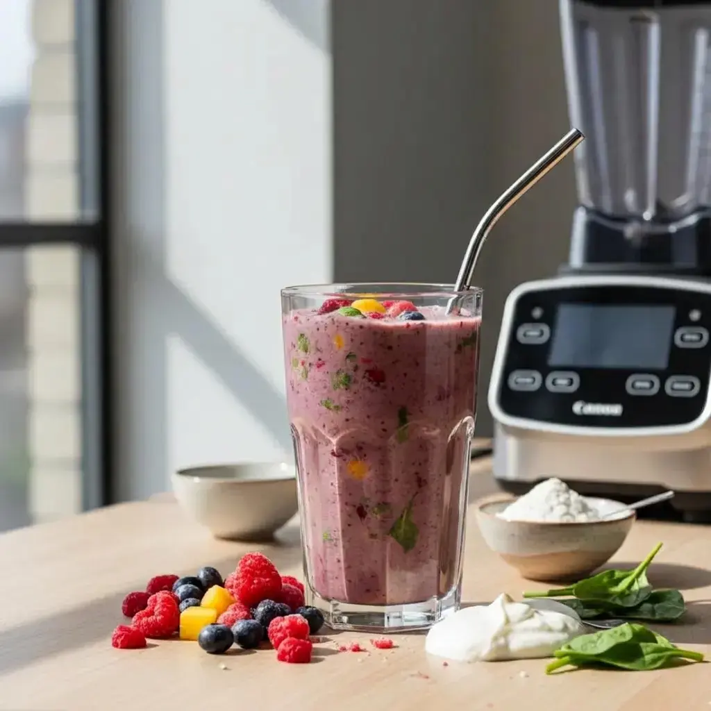 10 Yogurt-Based Fruit Smoothie Recipes, 10. The "Kitchen Sink" Recovery