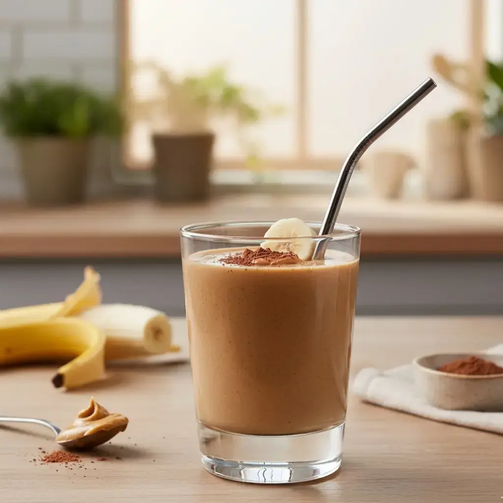 10 Yogurt-Based Fruit Smoothie Recipes, 6. The Peanut Butter Powerhouse