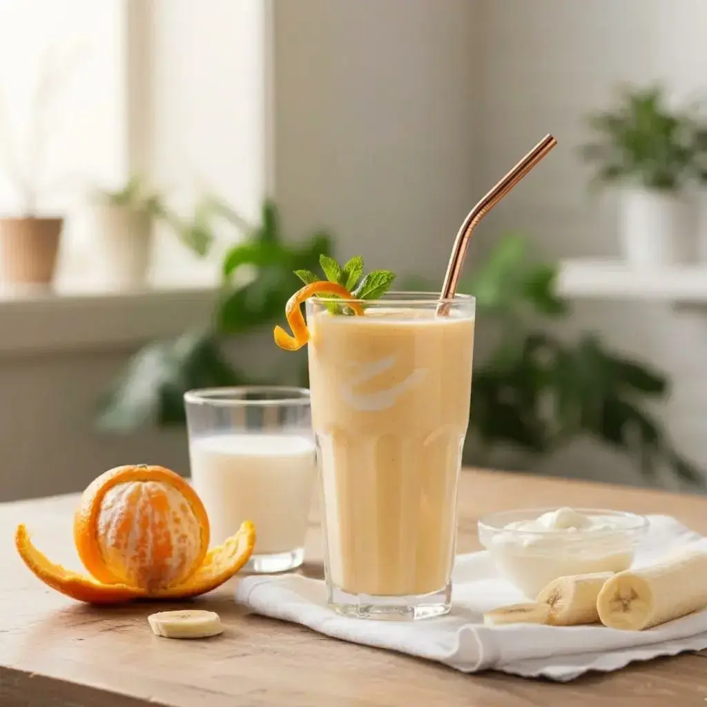 10 Yogurt-Based Fruit Smoothie Recipes, 9. The Orange Creamsicle