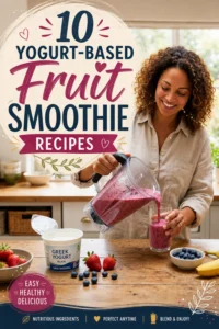 10 Yogurt-Based Fruit Smoothie Recipes