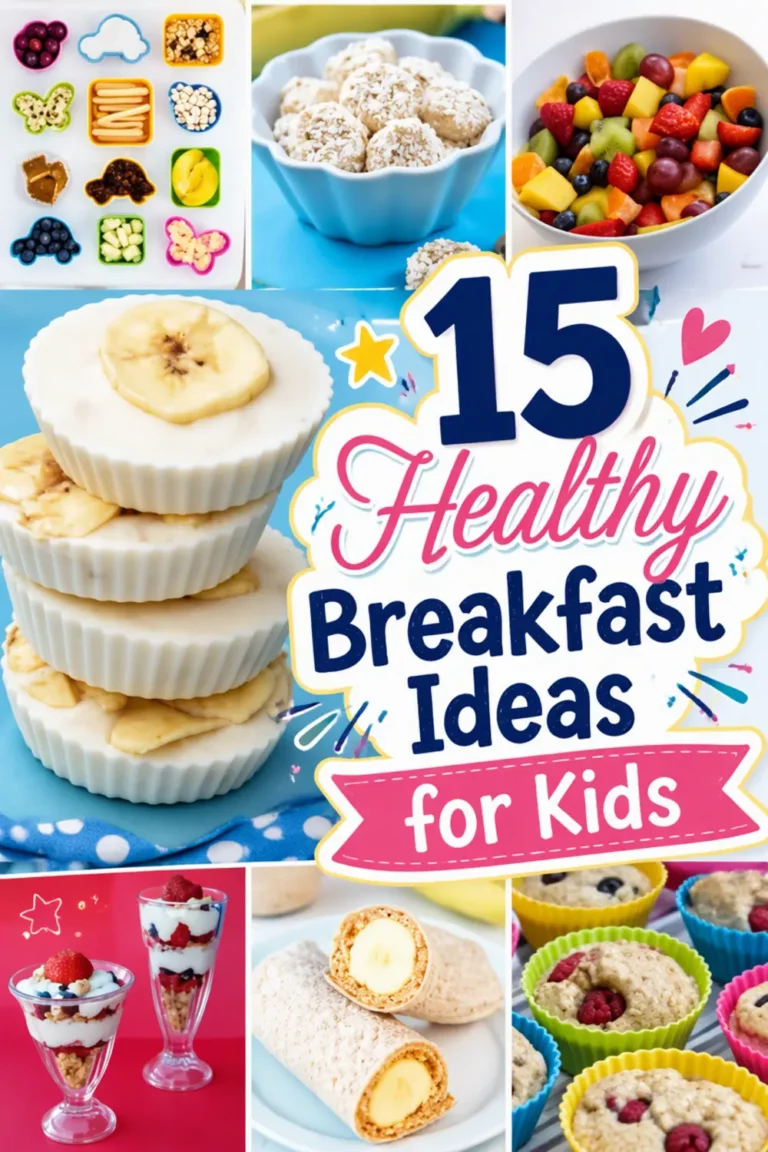 15 Healthy Breakfast Ideas For Kids