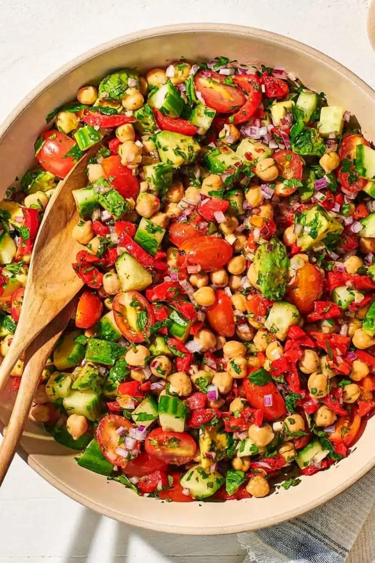 6 Chickpea Salad Recipes That Make Healthy Eating Easy 1 6 Chickpea Salad Recipes, Chickpea Salad