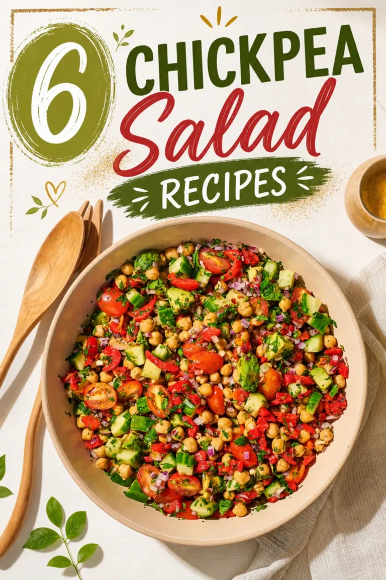 6 Chickpea Salad Recipes
