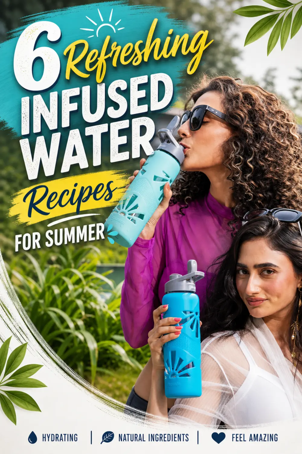 6 Refreshing Infused Water Recipes For Summer