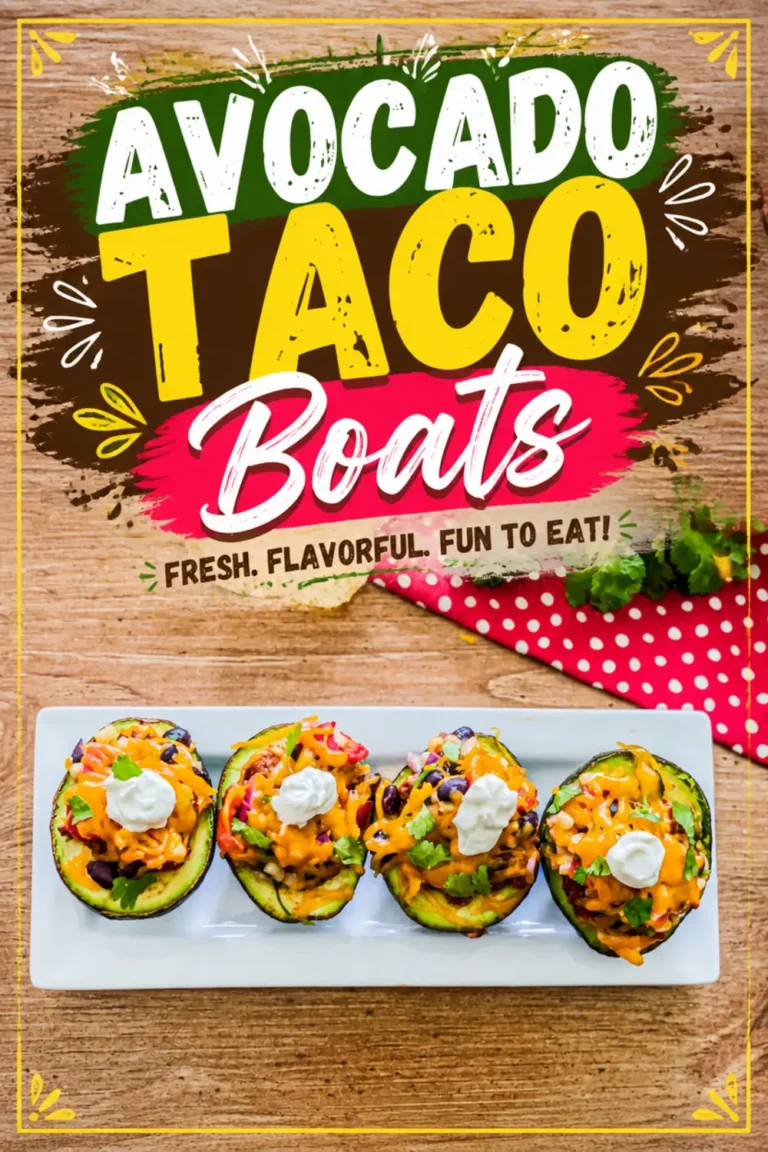 Avocado Taco Boats