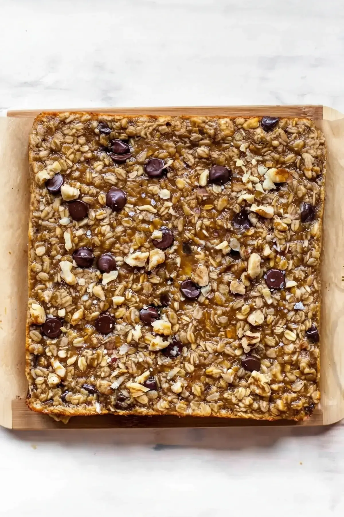 Banana Peanut Butter Oat Bars: A Healthy On-the-Go Snack Recipe 12 Banana Peanut Butter Oat Bars, The Directions