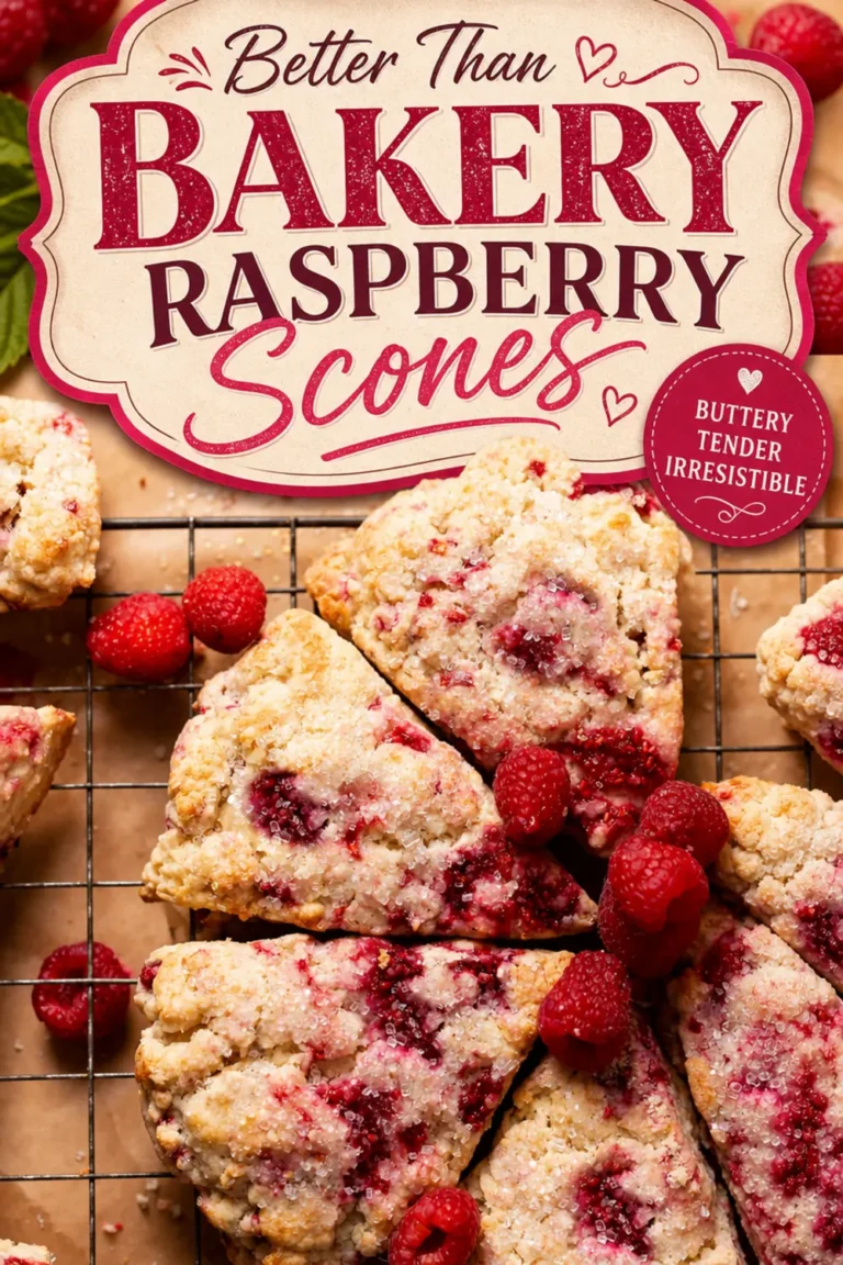 Better Than Bakery Raspberry Scones