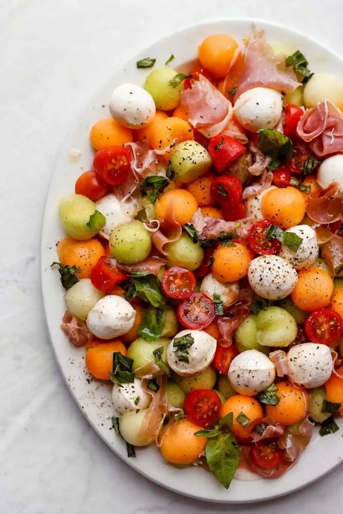 Caprese Melon Salad With Prosciutto And Mozzarella: A Refreshing No-Cook Summer Dish 9 Caprese Melon Salad With Prosciutto And Mozzarella, The Best Melon Salad
