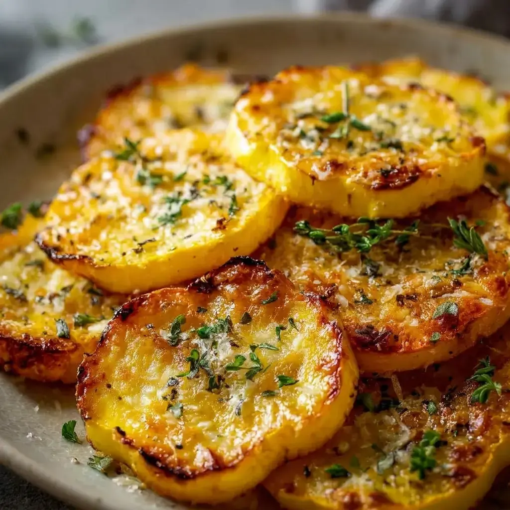 Cheesy Baked Yellow Squash Rounds, Ingredients for Cheesy Baked Yellow Squash Rounds