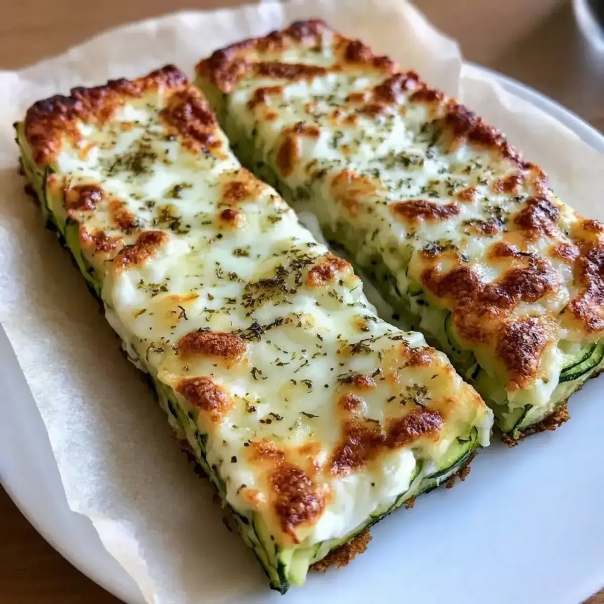 Cheesy Zucchini Breadsticks Recipe for a Low Carb Snack 7 Cheesy Zucchini Breadsticks, Cheesy Zucchini Breadsticks: Guilt Free Crunchy Delight