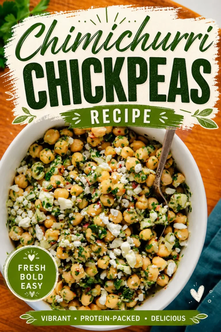 Chimichurri Chickpeas Recipe