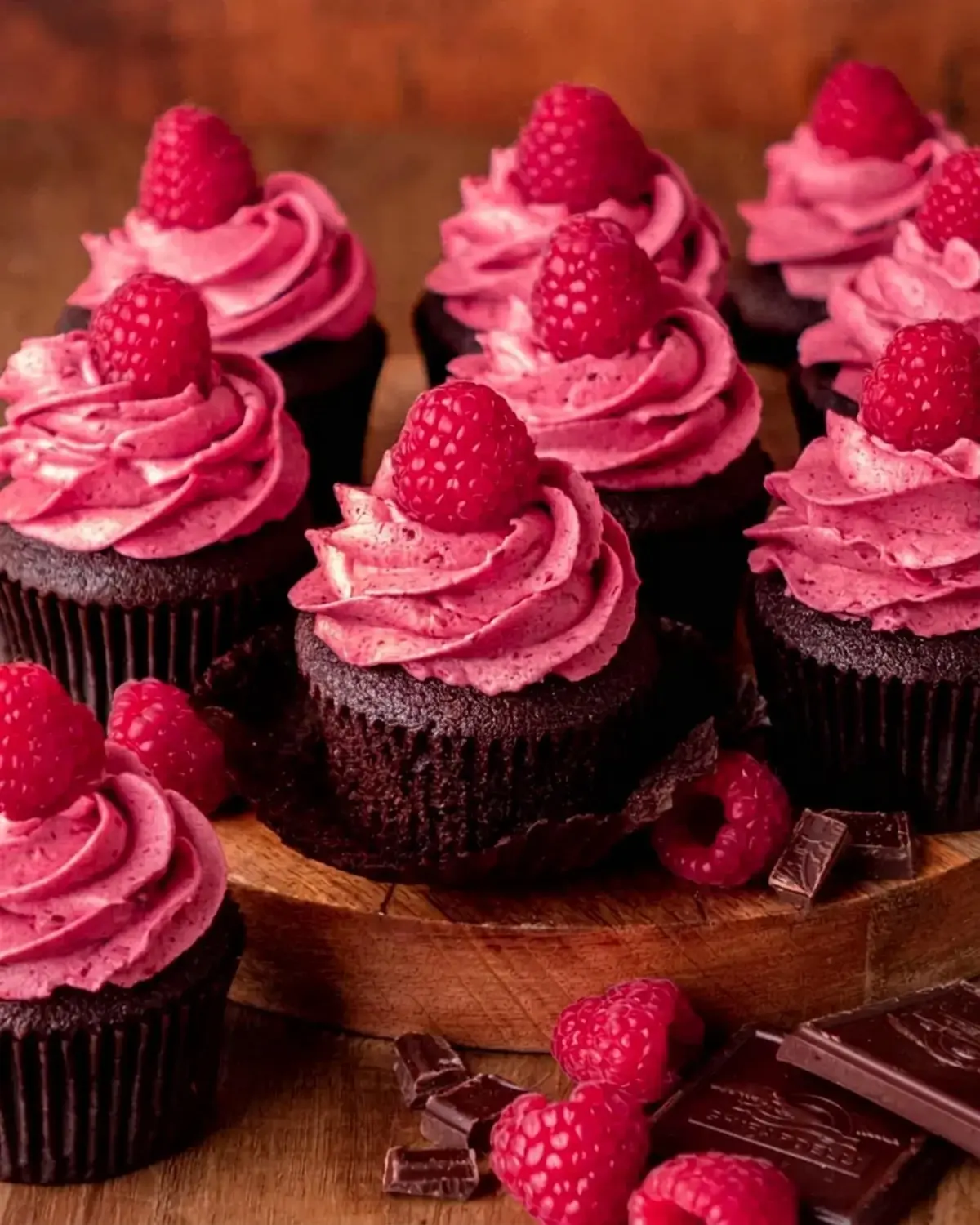 Chocolate Raspberry Cupcakes, Ingredients for Raspberry Chocolate Cupcakes