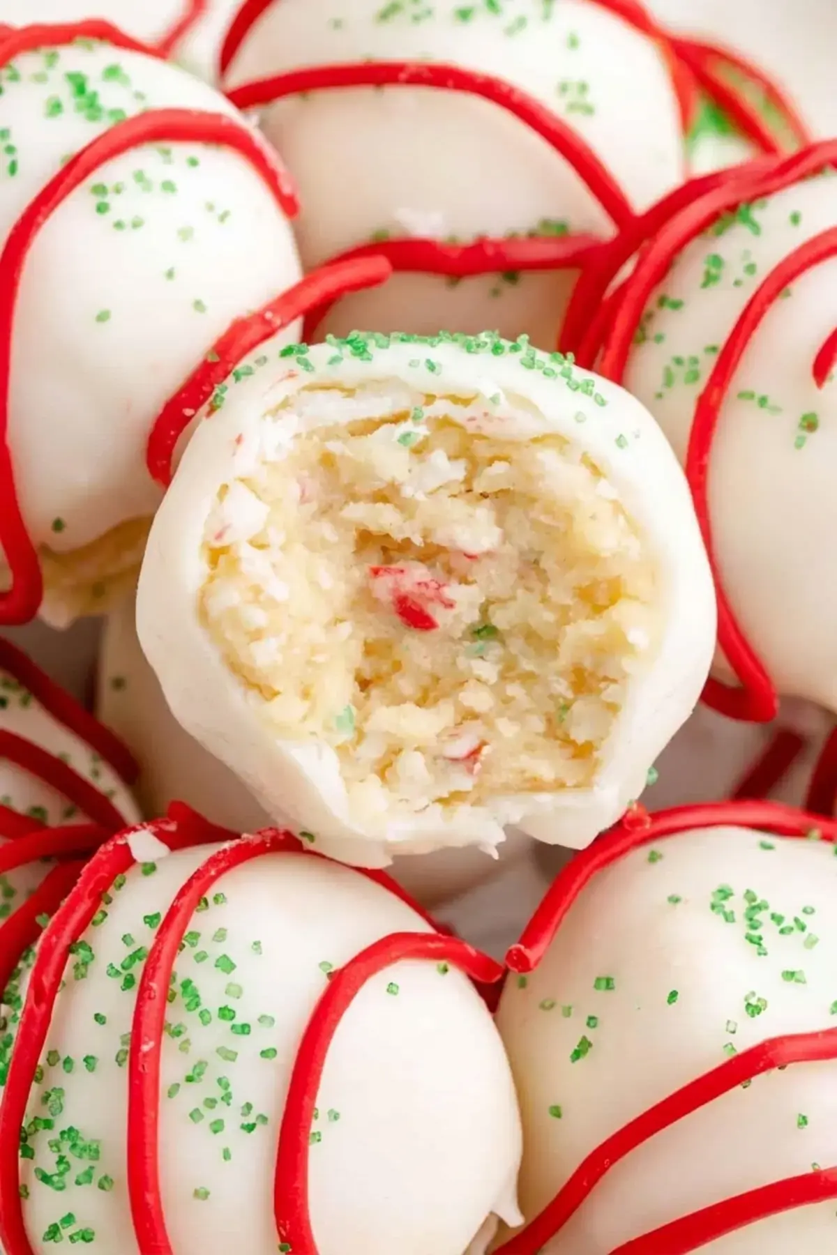 Christmas Tree Cake Balls, Easy Christmas Truffle Recipe