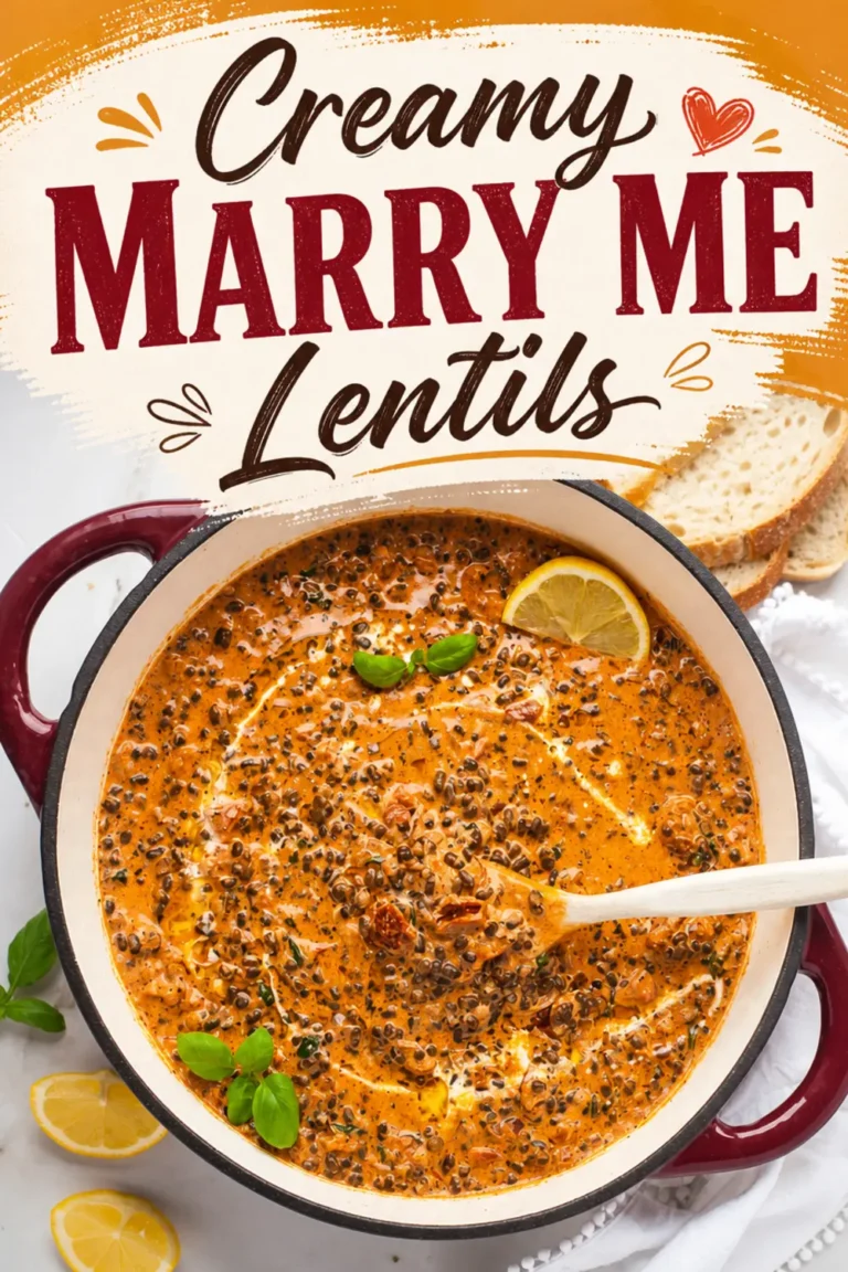 Creamy Marry Me Lentils