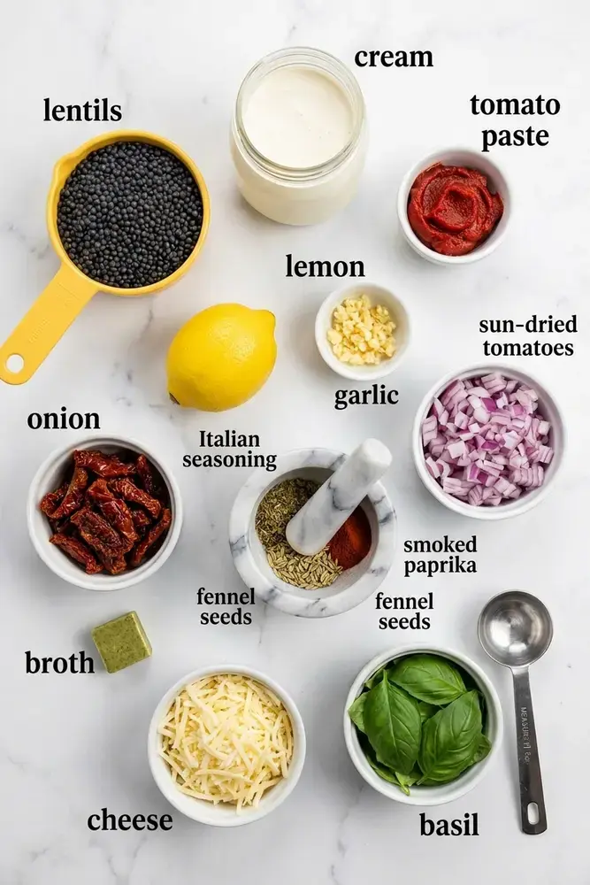 Creamy Marry Me Lentils, What to Know About the Ingredients