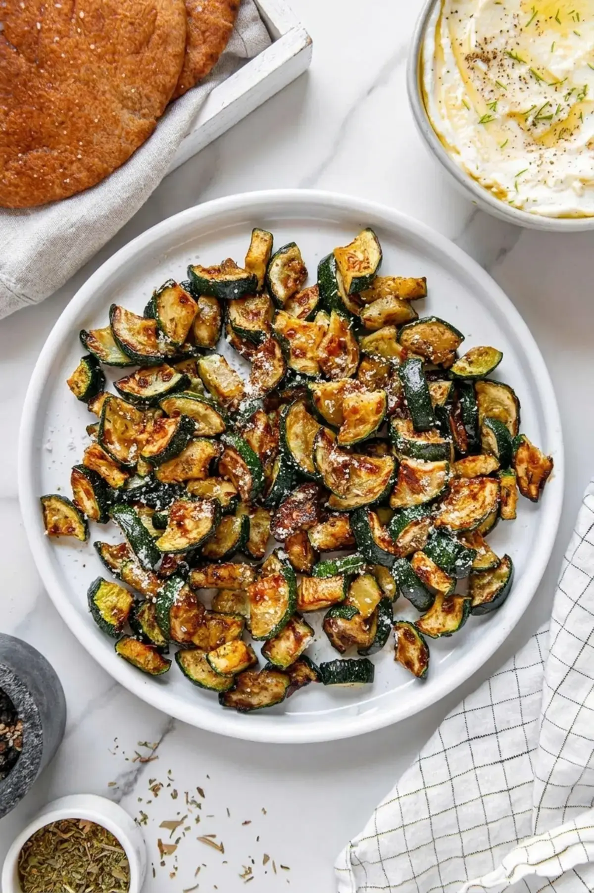 Crispy Air Fryer Zucchini