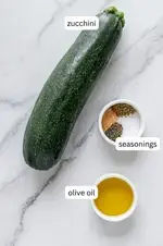 Crispy Air Fryer Zucchini, Ingredients