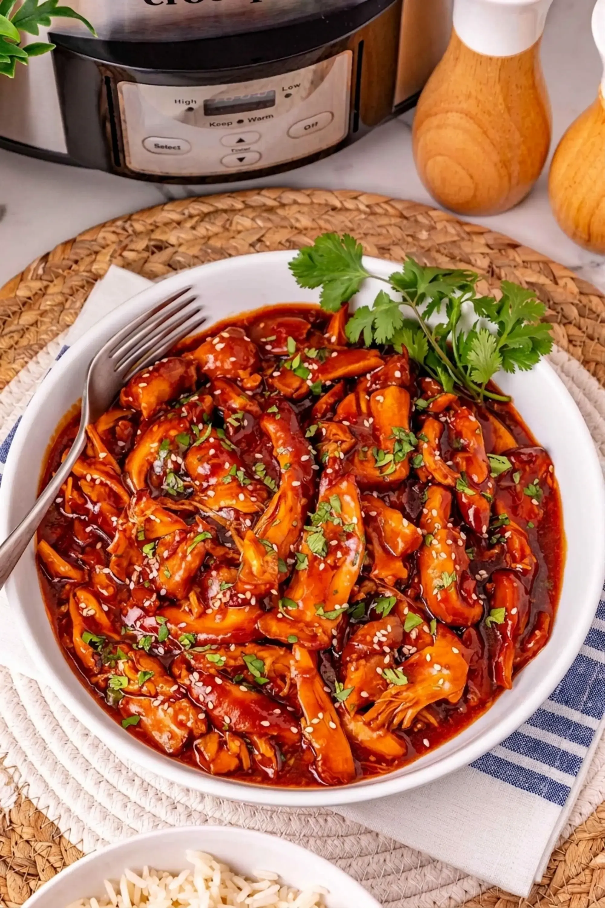 Crockpot Honey Garlic Chicken