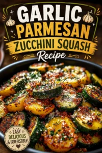 Garlic Parmesan Zucchini Squash Recipe