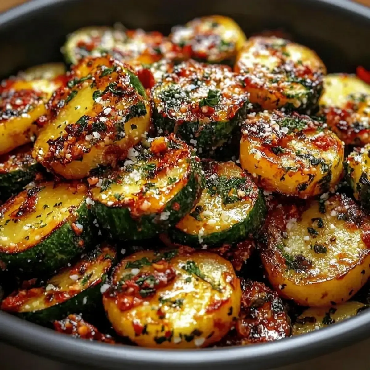 Garlic Parmesan Zucchini Squash Recipe: A Quick Skillet Side Dish 5 Garlic Parmesan Zucchini Squash Recipe, Savor Garlic Parmesan Zucchini & Squash Like Never Before