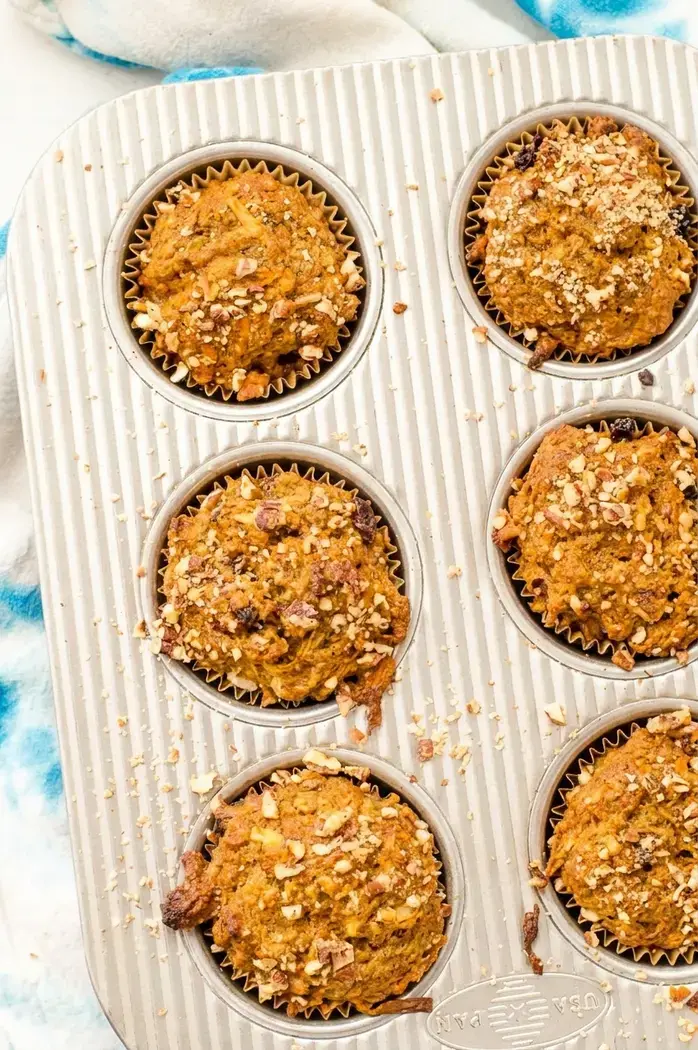 Healthy Morning Glory Breakfast Muffins Recipe with Carrots Apples and Oats 12 Healthy Morning Glory Breakfast Muffins, The muffins my people won't let me stop making