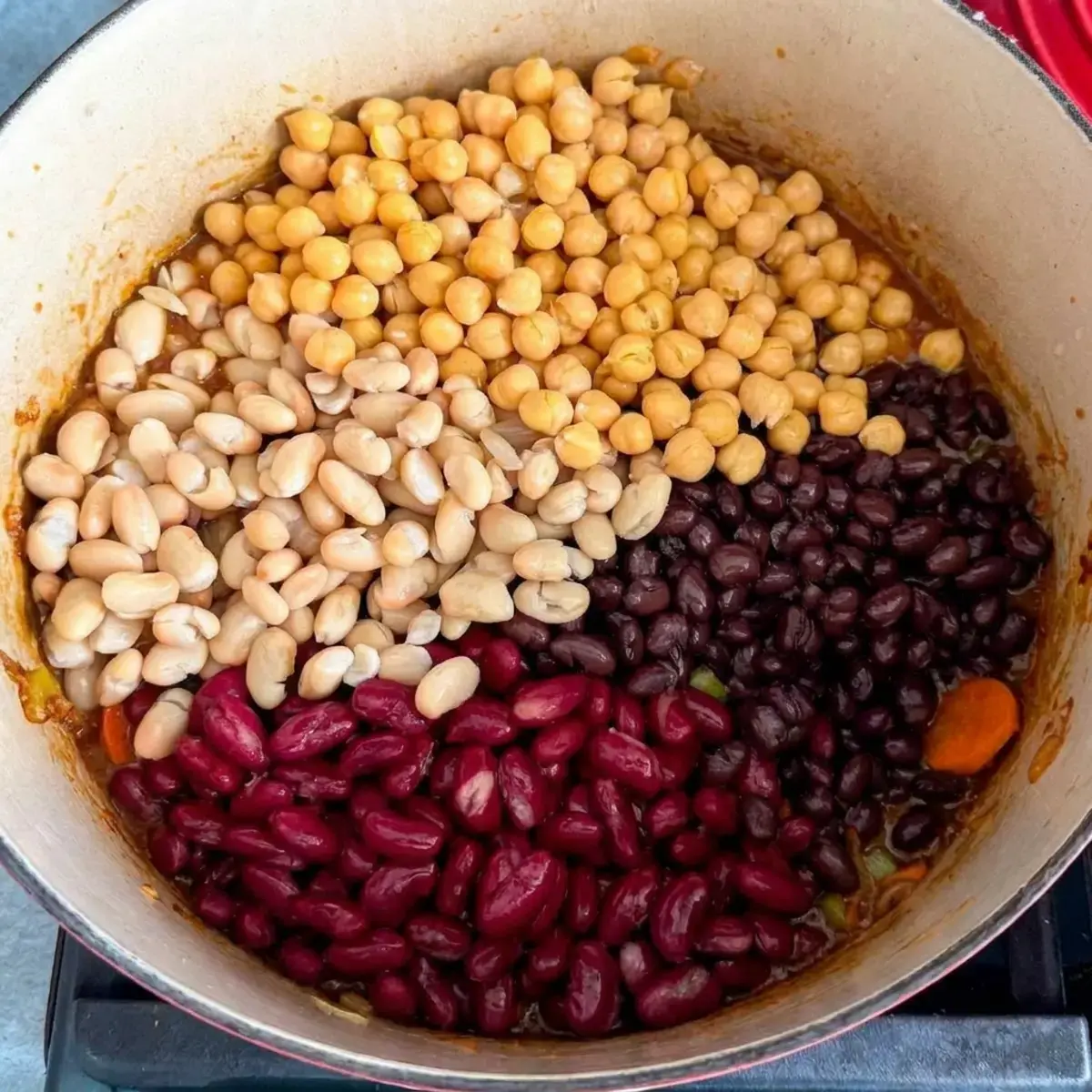 Hearty High-Protein Chicken Soup With Beans - A Cozy Meal Prep Staple 14 Hearty High-Protein Chicken Soup With Beans, Step 3: Carrots, Celery, Broth
