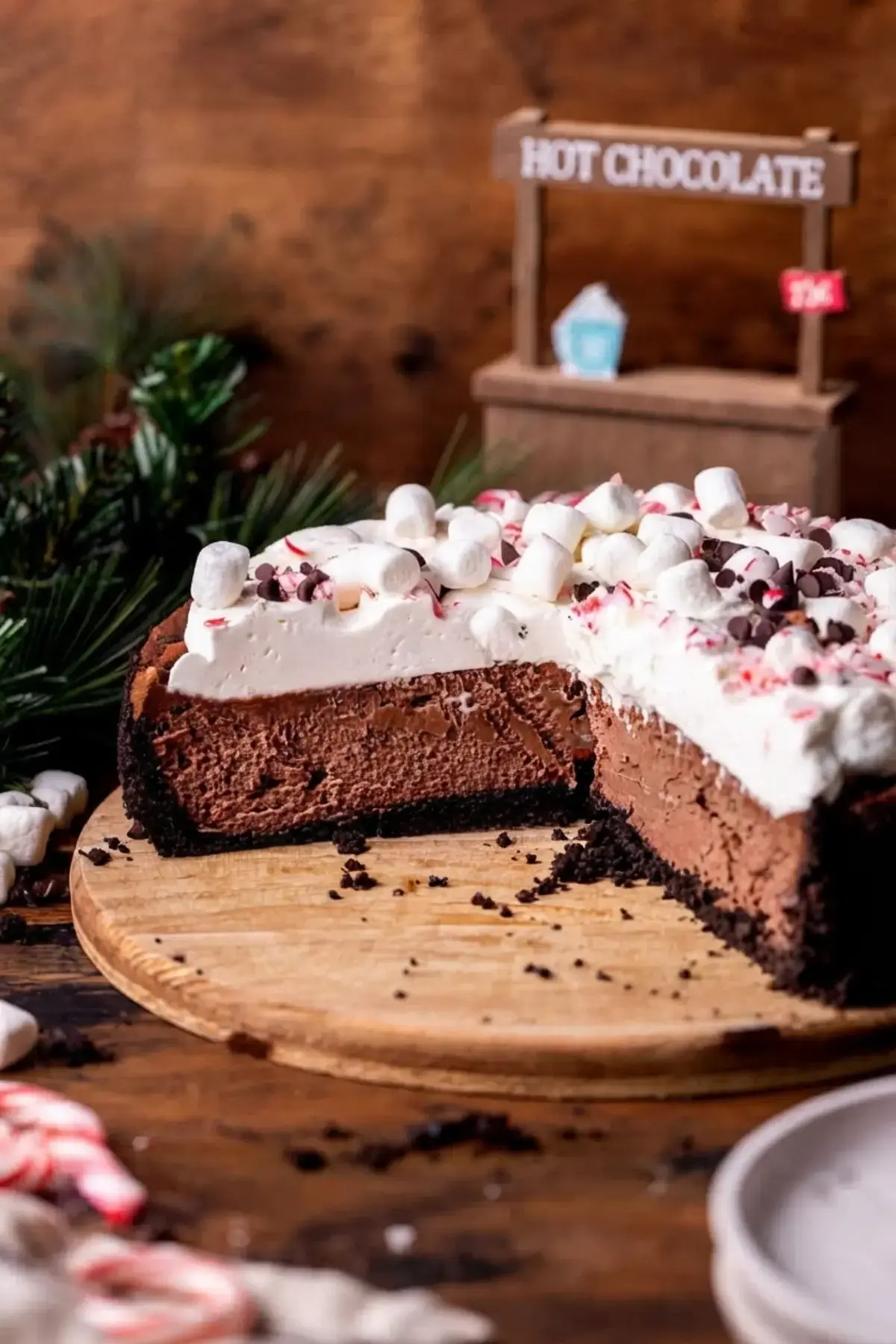 Hot Chocolate Cheesecake: A Creamy Winter Dessert with Oreo Crust 12 Hot Chocolate Cheesecake, Here is why hot chocolate cheesecake is so good