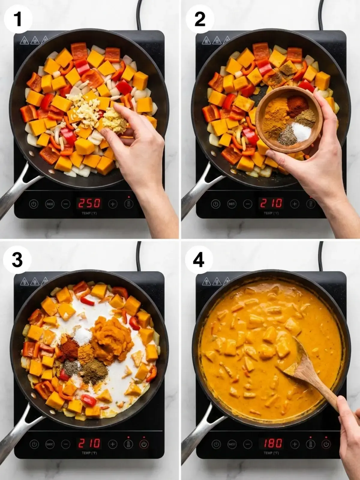 Indian Pumpkin Curry: A Creamy One-Pot Vegan Dinner 13 Indian Pumpkin Curry, Stovetop Method